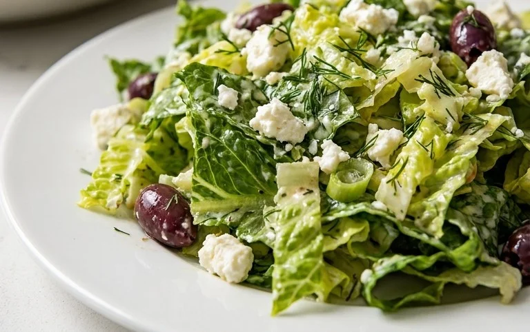Maroulosalata (Greek Lettuce Salad)