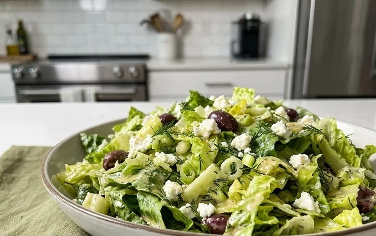 Maroulosalata (Greek Lettuce Salad)
