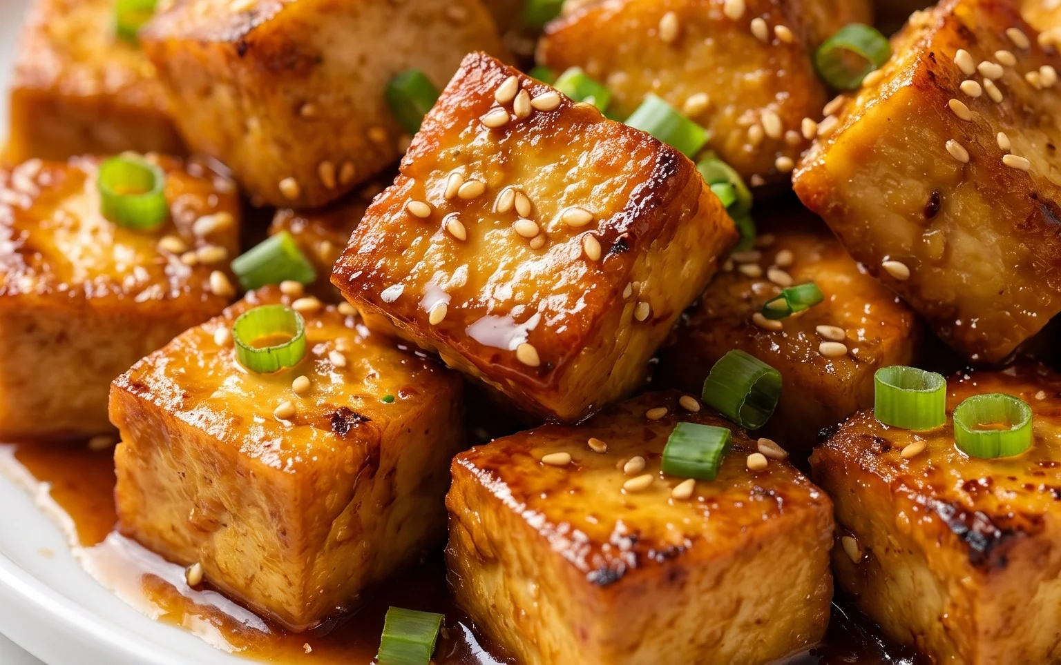 Honey Garlic Tofu