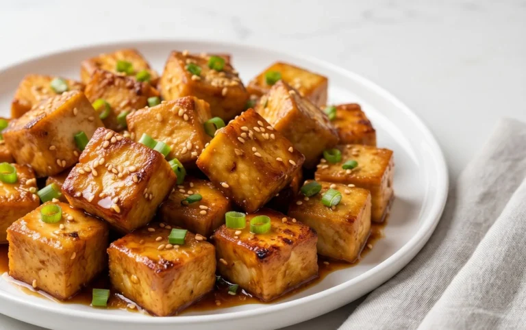 Honey Garlic Tofu