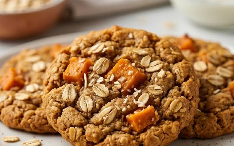 Sweet Potato Oatmeal Cookies