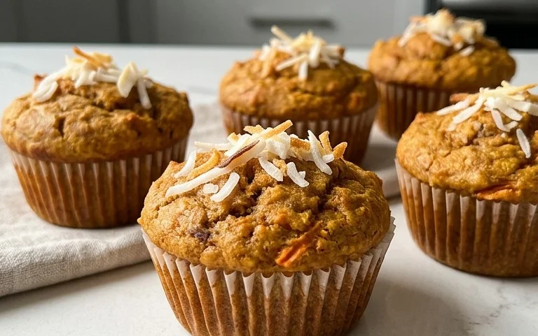 Anti-Inflammatory Coconut and Sweet Potato Muffin Recipe