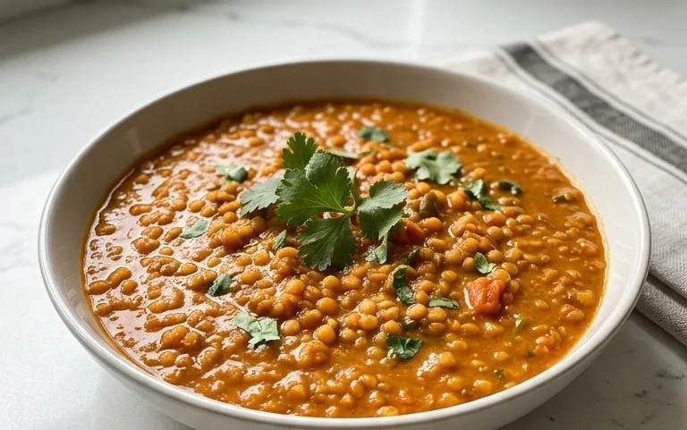 Spicy Red Lentil Curry