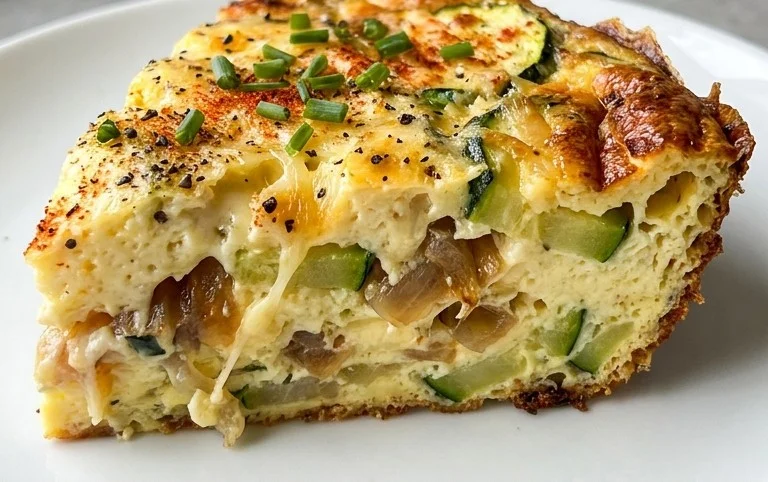 Crustless Zucchini Quiche Recipe