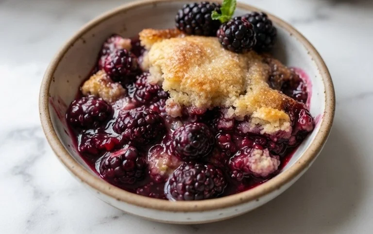 The Pioneer Women's Blackberry Cobbler