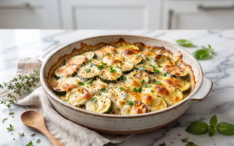 Baked Zucchini and Cheese