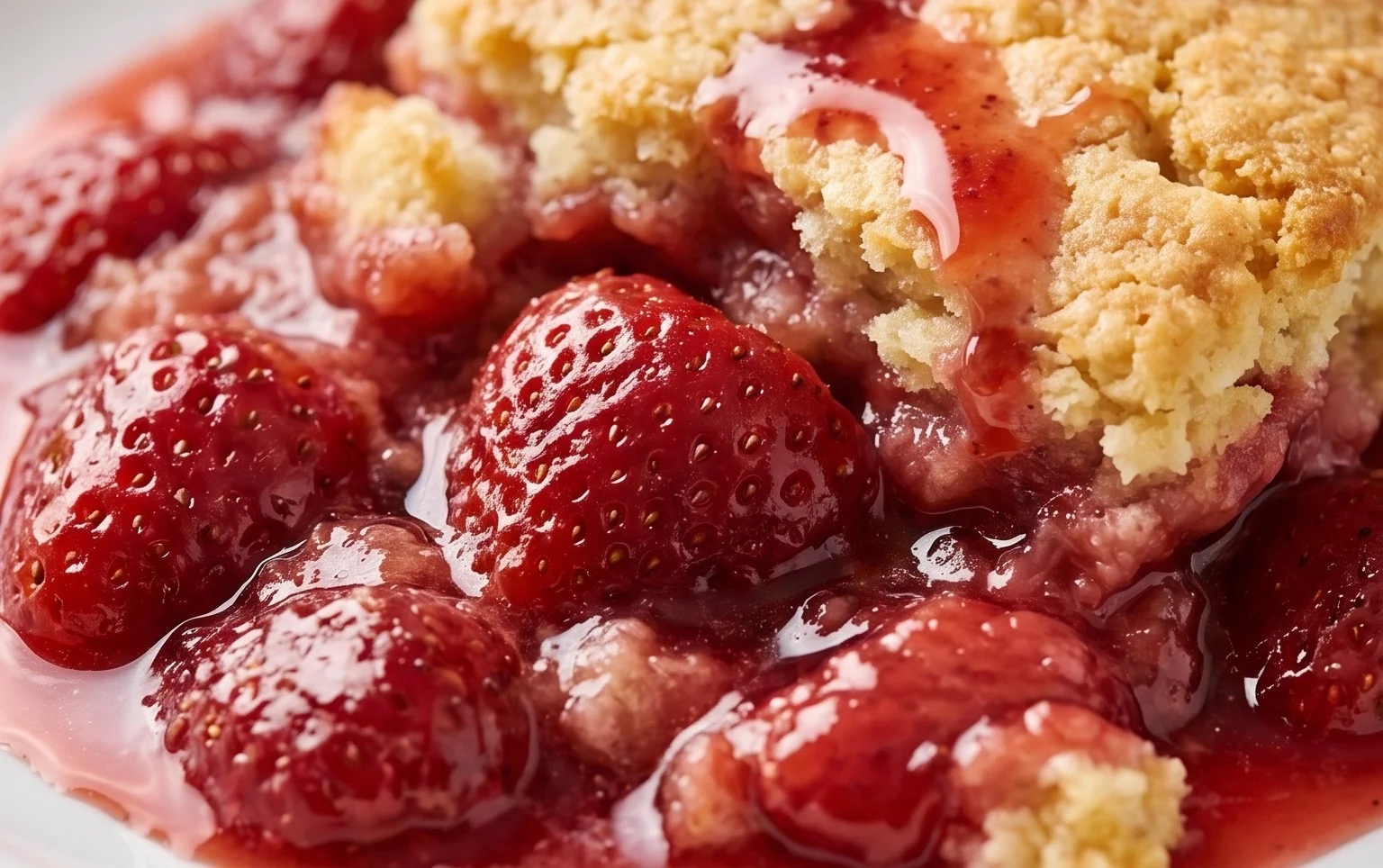 Strawberry Cobbler