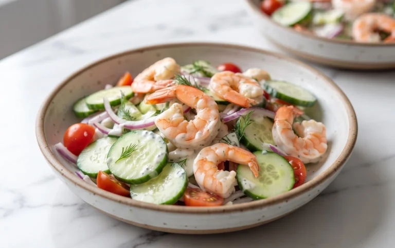 Cucumber Shrimp Salad
