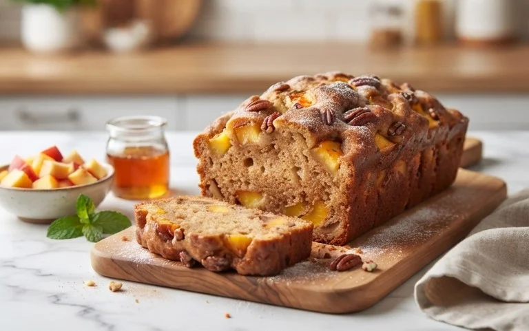 Spiced Peach Bread