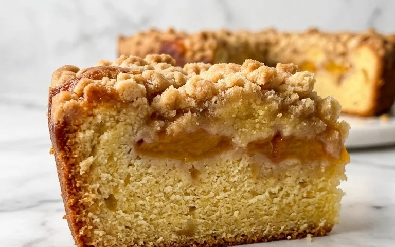 Peach Cobbler Pound Cake
