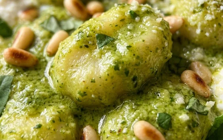 Creamy Pesto Gnocchi