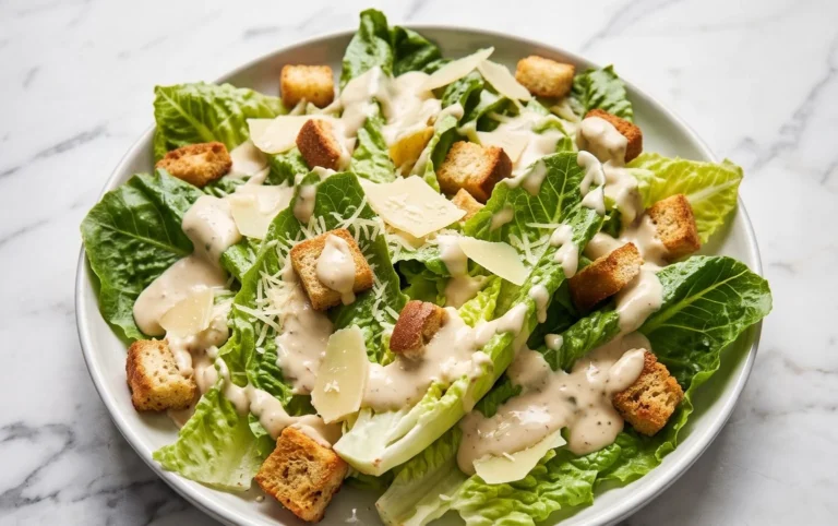 Caesar Salad Dressing (Classic, Creamy & 5 Minutes) 🥗