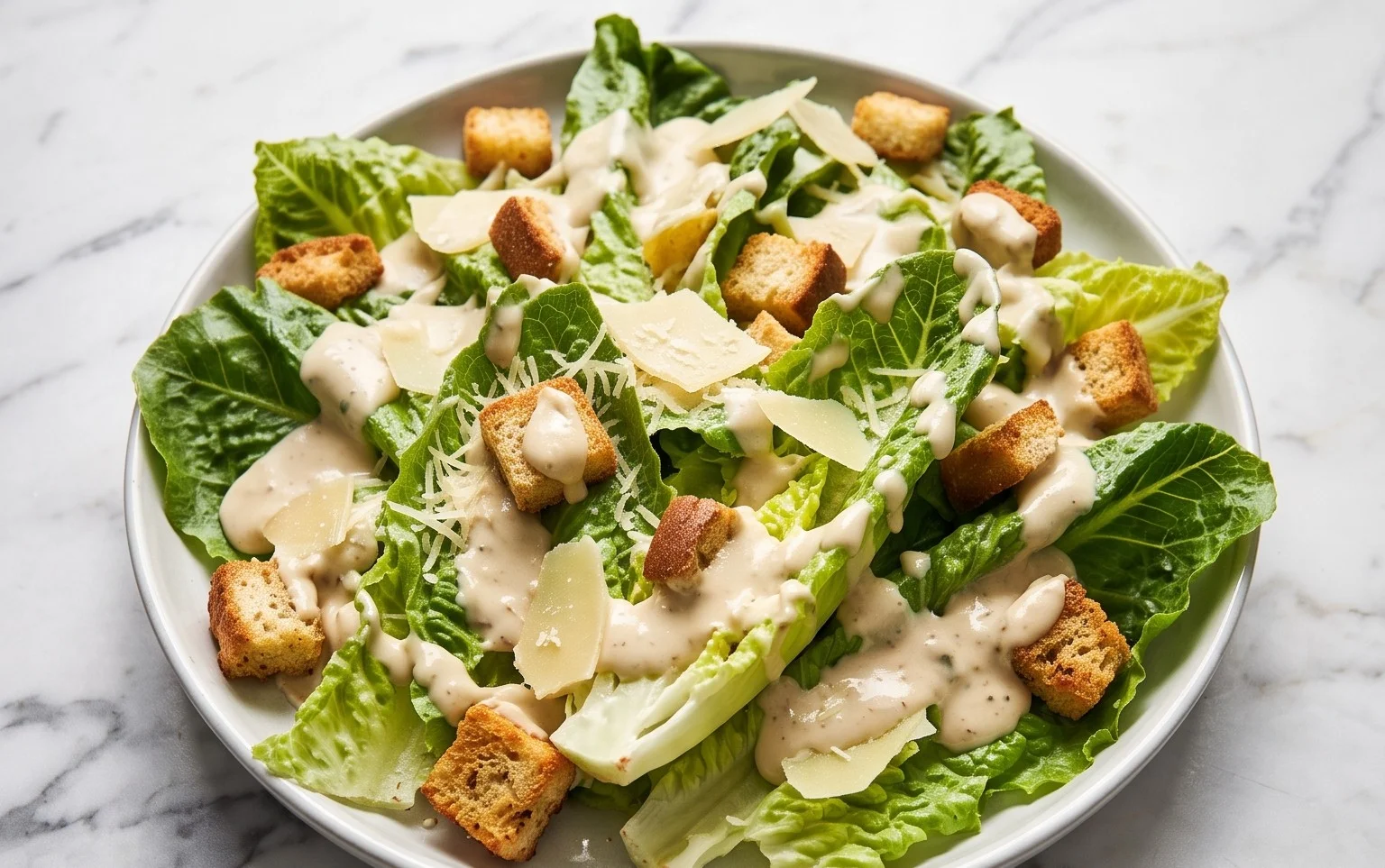 Caesar Salad Dressing (Classic, Creamy & 5 Minutes) 🥗