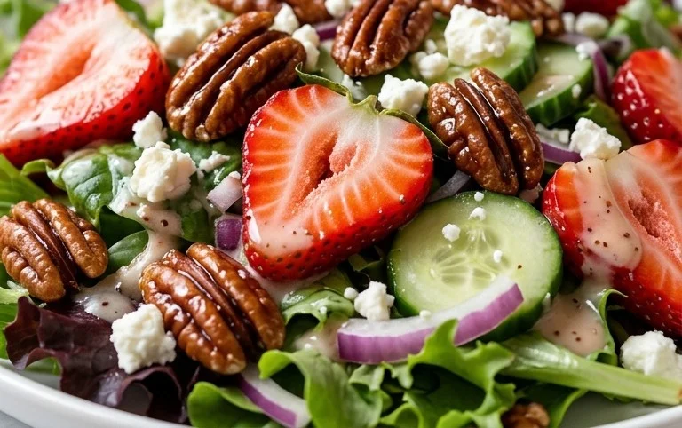 Strawberry Crunch Salad