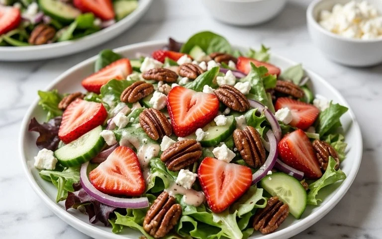 Strawberry Crunch Salad