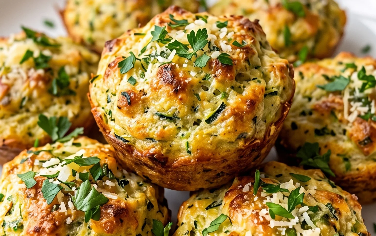 Zucchini Garlic Bites