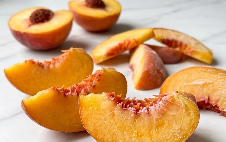 Freezing Peaches, How to Easily Freeze Peaches