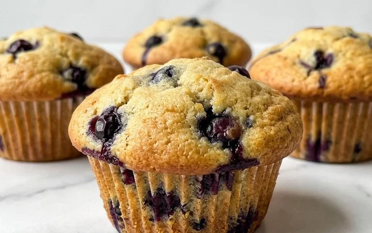 Homemade Blueberry Muffins