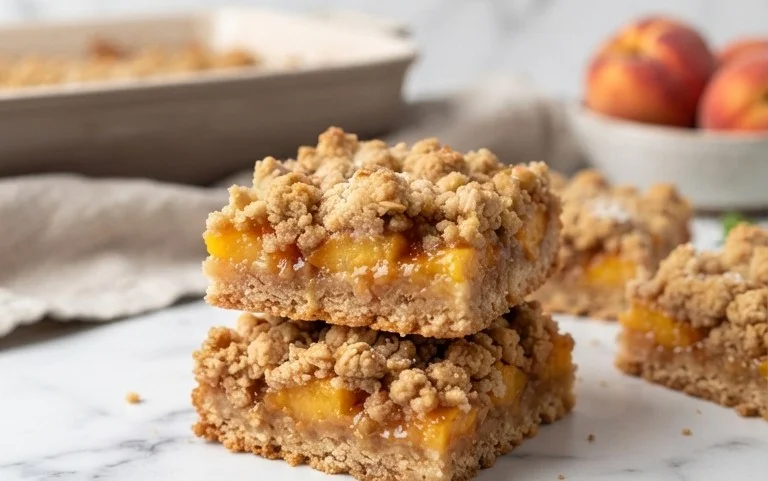 Fresh Peach Crum extractb Bars