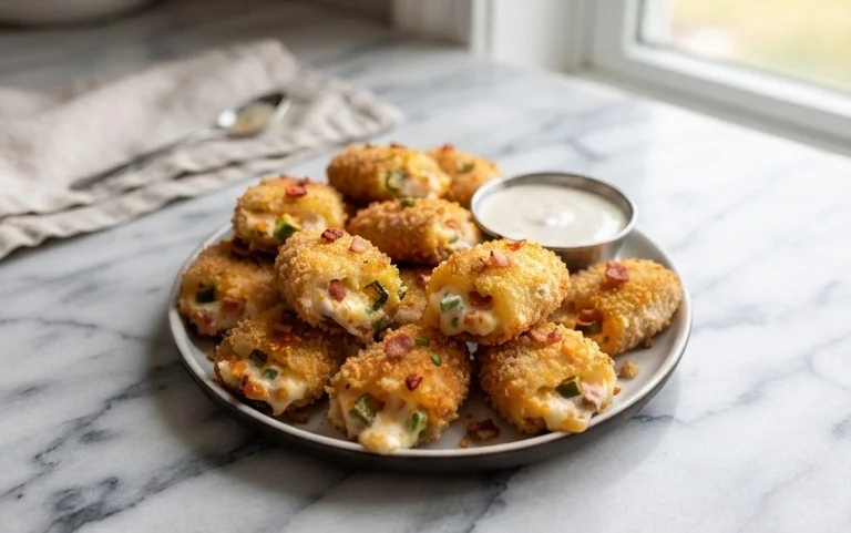 Fried Jalapeno Popper Bites