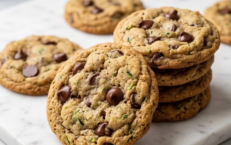 Zucchini Chocolate Chip Cookies