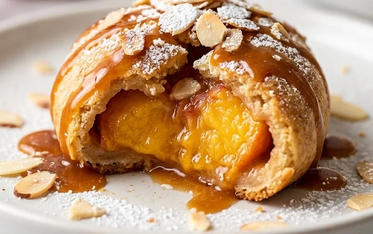 Peach Dumplings