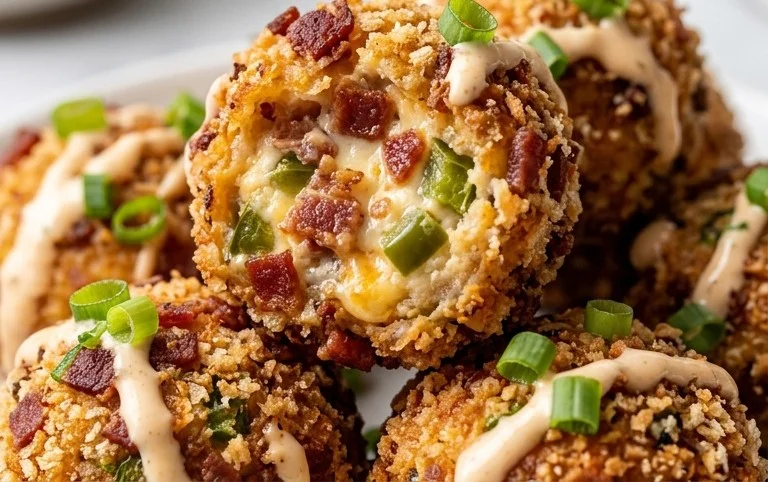 Beef Bacon Jalapeño Popper Cheese Balls