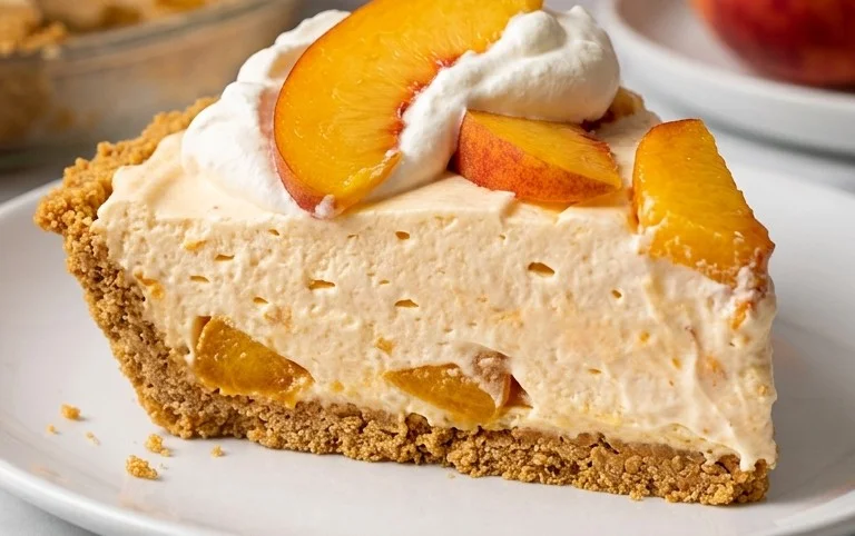 Peach Chiffon Pie