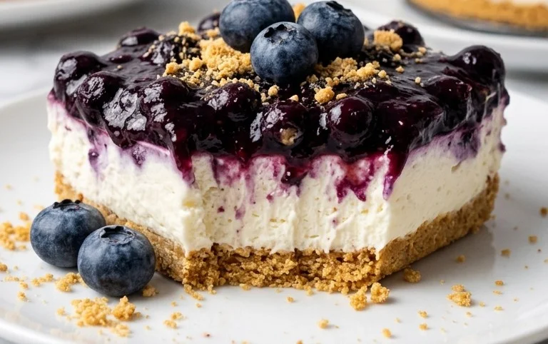 No-Bake Blueberry Yum Yum