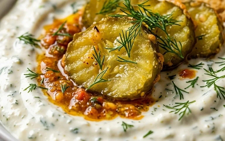 Easy Fried Pickle Dip (Dairy-Free Option)