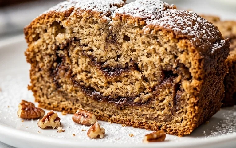 Moist and Delicious Cinnamon Swirl Zucchini Bread
